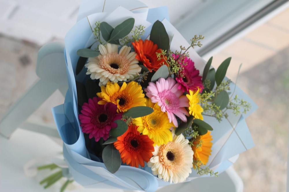 Букет цветов из: Герберы в Урус-Мартане