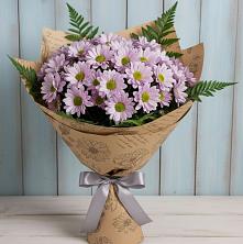 Букет цветов из:  Хризантемы в Урус-Мартане