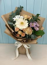Букет цветов из:  Герберы и Хризантемы в Урус-Мартане