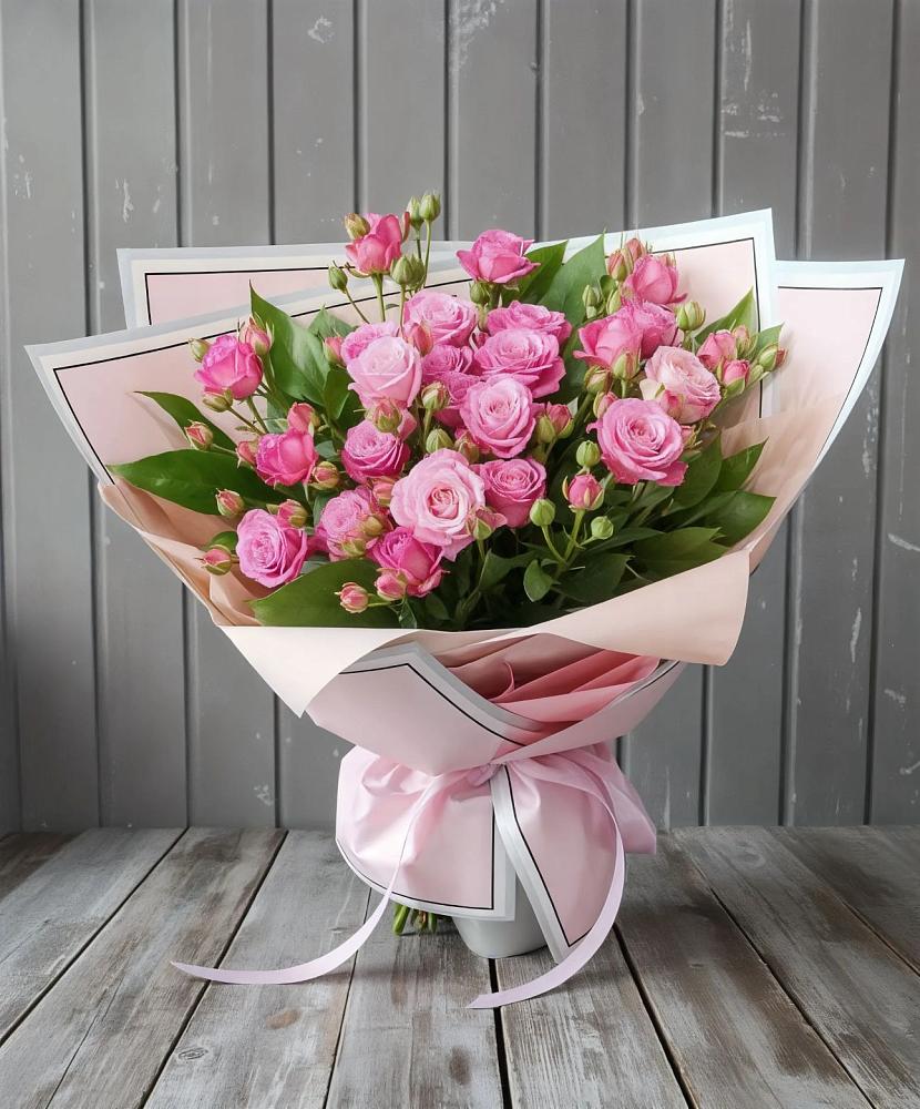Букет Розовый кустик в Урус-Мартане