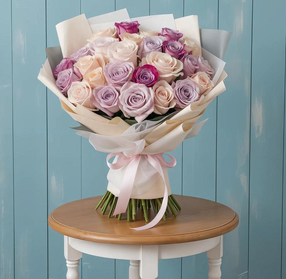 Букет цветов из: Розы в Урус-Мартане