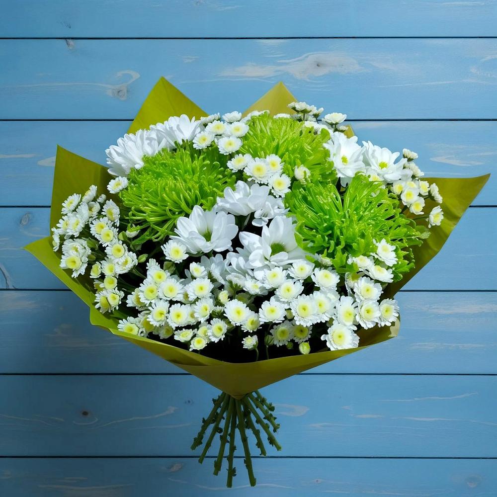 Букет цветов из: Хризантемы в Урус-Мартане