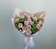 Букет цветов из:  Розы и Хризантемы в Урус-Мартане