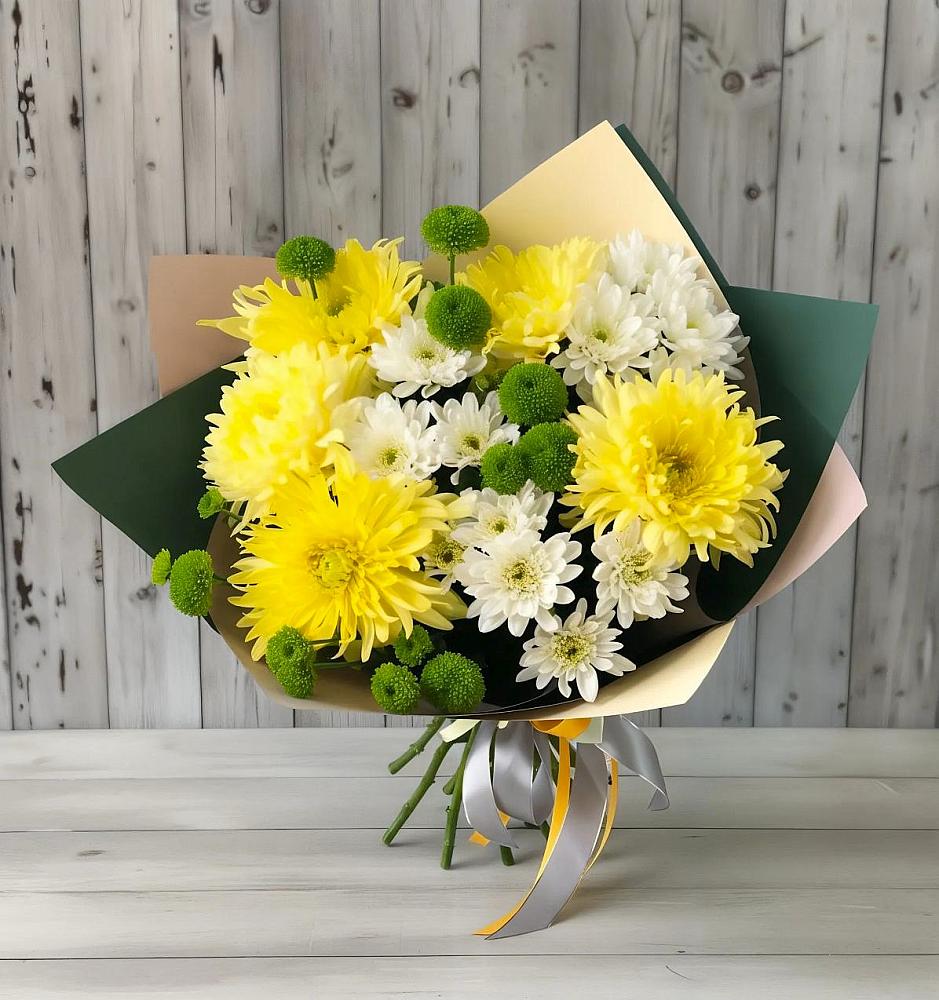 Букет цветов из: Хризантемы в Урус-Мартане
