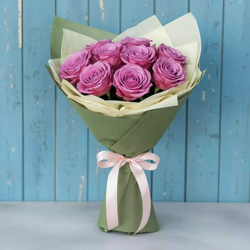 Букет Розы Фёрст Леди в Урус-Мартане