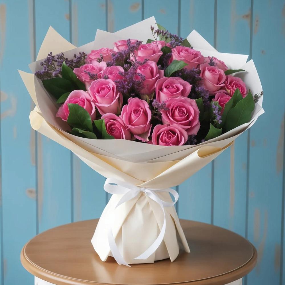 Букет цветов из: Розы в Урус-Мартане