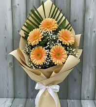 Букет цветов из:  Герберы #REPLACE_PRED# Урус-Мартане