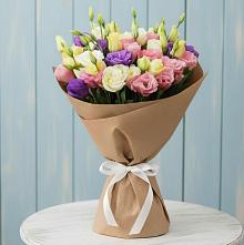 Букет цветов из:  Лизиантусы в Урус-Мартане